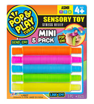 Pop & Play Tubes Duyusal Stres Oyuncağı NessiWorld 5'li