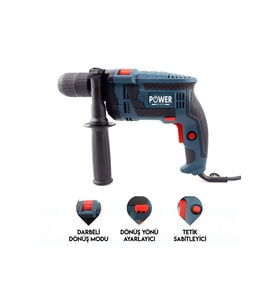 13 MM ELEKTİRİKLİ DARBELİ MATKAP