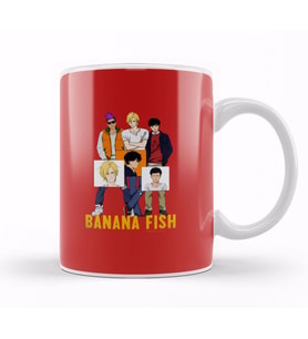 Banana Fish 03 Kupa Bardak Porselen