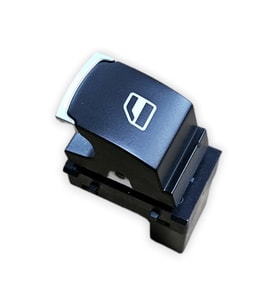 VW Passat B7 2011-2014 Sol Arka Kapı Cam Açma Düğmesi Kromlu 3C8959855