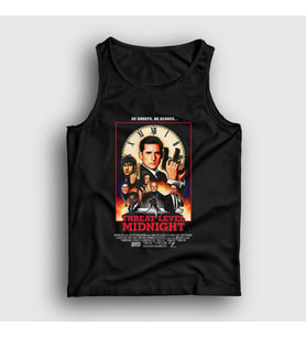Presmono Unisex Siyah Threat Level Dizi The Office Atlet 346388tt