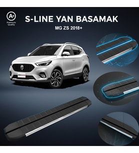 MG-ZS S-Line Premium Krom Yan Basamak 2018 Sonrası