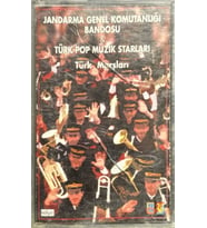 (Plak Değildir KASET tir) Kaset Jandarma Genel Komutanlığı Bandosu Türk Marşları Kaset