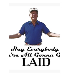 Caddyshack - Rodney Dangerfield Al Czervik Koydu Tablo Ahşap Poster Dekoratif
