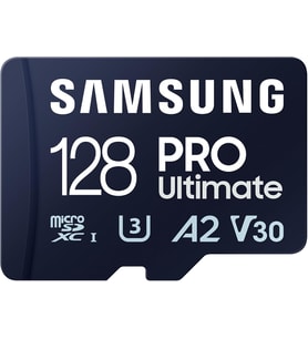 PRO Plus 128GB microSDXC UHS-I Bellek Kartı MB-MY128SA/WW, U3, V30, A2 Hız Sınıfı, 180 MB/sn Okuma, 130 MB/sn Yazma
