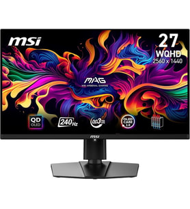 MSI MAG 271QPX QD-OLED E2 26.5" 0.03 ms 2K Pivot 240 Hz OLED Oyuncu Monitörü Teşhir