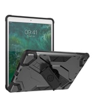 iPad  iPad 9.7 2018 Zore Defens Tablet Zırh Silikon Kılıf  (Siyah)