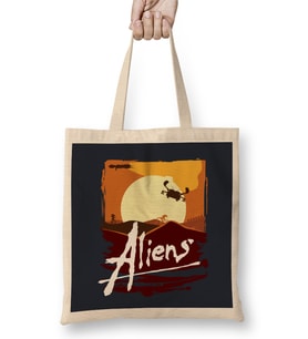 Aliens Apocalypse Now Mashup Bez Çanta Uzun Saplı