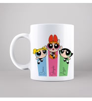 Power Puff Girls Tasarımlı Kupa Kişiye Özel