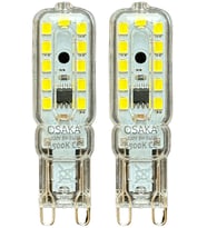 (2 Adet) Osaka 5W 6500K (Beyaz Işık) G9 Duylu Led Kapsül Ampul