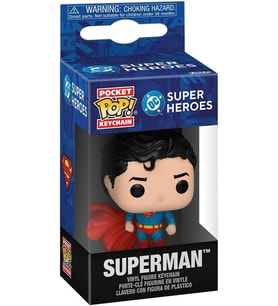 Funko Pop Anahtarlık: Dc Comics: Superman (Krem)