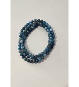 SERTİFİKALI 6 MM 99 LU APATİT DOĞALTAŞ KOLYE, BİLEKLİK, TESPİH
