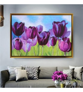 Altın Çerçeveli dekoratif tablo a930 (Gold)