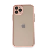 Apple iPhone 11 Pro Kılıf Montreal Silikon Kapak - Pembe