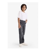 Defacto Straight Fit Siyah Erkek Çocuk Jean Pantolon F8432A8/NM40