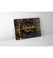 BESMELE GOLD TASARIM KANVAS TABLO