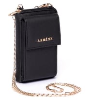 Armine 265-1 Kadın Günlük Telefon & Çapraz Çanta (Siyah)