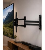 Çift Kollu TV Askı Aparatı Hareketli LCD LED Televizyon Askılığı