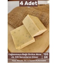 #bitkiselsabun %100 Doğal Güzel Kokulu El Yüz Saç Vücut Orijinal Bitkisel Sidr Sabun 120g - 4 Adet