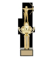 ODAK KUPA - Figürlü Kupalar - Okçu Figürlü Kupalar FG-048 C - 39 cm