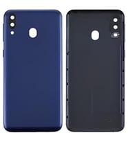 Samsung Galaxy M20 - SM-M205 FULL Kasa Arka Kapak Takım MAVİ