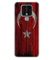 Tecno Camon 16 18P Pova Pova 3 Pova Neo Kılıf Desemli Silikon Şanlı Türk Bayrağı 2 1317