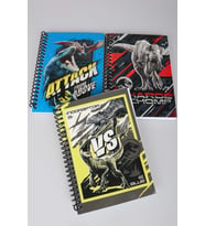 x Dekomus Lisanslı Jurassic World A6 Bloknot Tek Adet