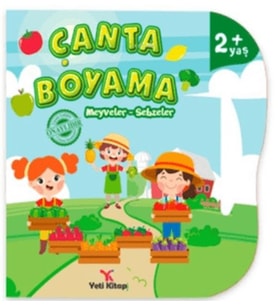 Çanta Boyama : Meyveler, Sebzeler