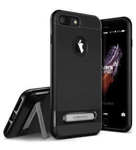 VRSDESIGN iPhone 7 Plus ile Uyumlu High Pro Shield Series Kılıf Jet Black