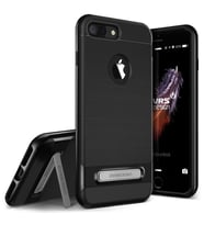 VRSDESIGN iPhone 7 Plus ile Uyumlu High Pro Shield Series Kılıf Jet Black