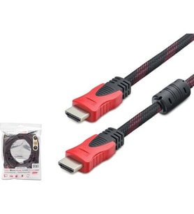 Hadron HDX2022(4192) HDMI Kablo Örgülü 15MT (Beyaz)