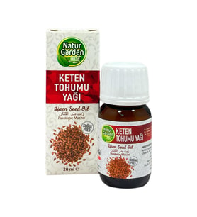 Natur Garden Keten Tohumu Yağı 20 ml e