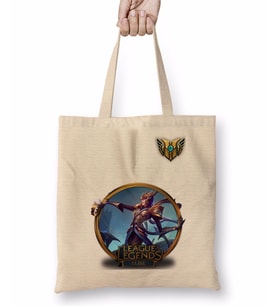 Elise LoL League Of Legends Bez Çanta Uzun Saplı