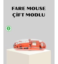 Northcity Kablosuz Çift Modlu Mouse – Bluetooth 5.0 & 2.4GHz ile 3 Cihaz Hızlı Geçiş