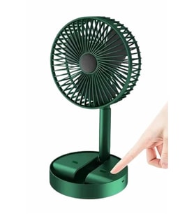 Katlanabilir Usb Şarjlı Masaüstü Soğutucu Mini Fan Telefon Tutucu