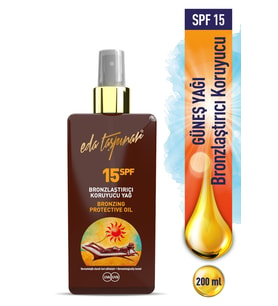 Eda Taşpınar Bronzlaştırıcı Koruyucu Yağ Sprey Kapak - 200 ml