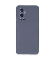 One Plus 9 Pro Kılıf Nano İçi Kadife Silikon - Gri