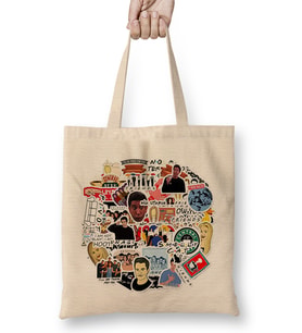 Friends i ll Be There For You 03 Bez Çanta Uzun Saplı