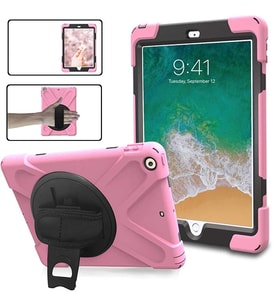 İpad Pro 10.5 3 Katmanlı Standlı Zırh Kılıf/Shockproof Case-(5775) - SSSSSS6147-8838