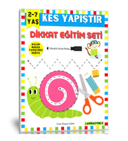 2-7 YAŞ Kes Yapıştır Dikkat Eğitim Seti