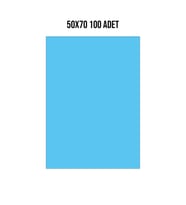 120gr Fon Kartonu 50x70 cm 100'lü Açık Mavi