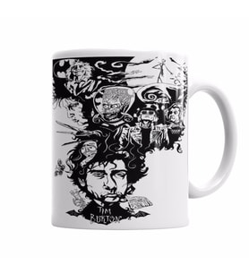 Tim Burton Kupa Bardak Porselen