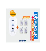Fomex F113 Köpük Sabun 1000 ml 4 Adet + F210 Köpük Sabun Aparatı 1000 ml