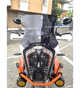 MOTOCAM KTM 1290 Super Adventure Ön Cam 2021-2026 Model 41cm Siyah Renkli