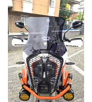 MOTOCAM KTM 1290 Super Adventure Ön Cam 2021-2026 Model 41cm Siyah Renkli