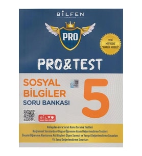 Bilfen 5. Sınıf Protest Sosyal Bilgiler Soru Bankası Yeni Müfredat