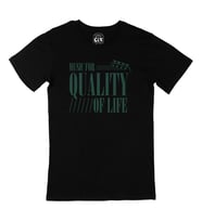 Music For Quality OF Life Siyah Tişört