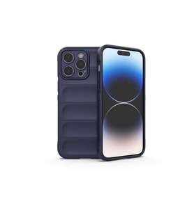 iPhone 16 Pro Kılıf Optimum Silikon - Lacivert