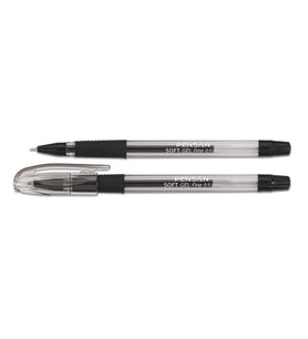 Pensan Tükenmez Kalem Soft Gel Fine Siyah 0.5 MM (12 Li Paket)