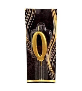 0 Yaş Gold Rakam Mum M173